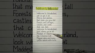 anson seabra welcome to wonderland lyrics