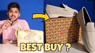 Budget suede loafers unboxing and review #budgetfashion #loafers 