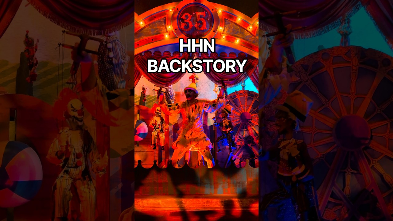 Halloween Horror Nights: Backstory of Dr Oddfellow and Jack the Clown #hhn #universalstudios