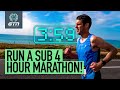 How To Run A Marathon In Under 4 Hours