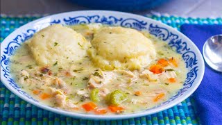 Chicken and Dumplings Recipe Demonstration