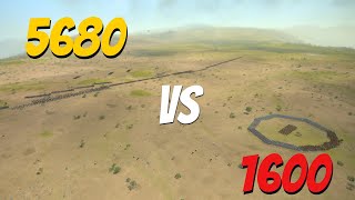 Total War Rome 2 Outnumbered: Can 1,600 Spartans Survive?