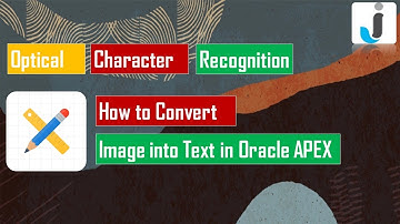 How to Convert  Image to Text in Oracle APEX (OCR-Optical Character Recognition)