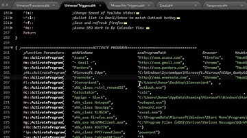 How to Organize AutoHotKey Scripts