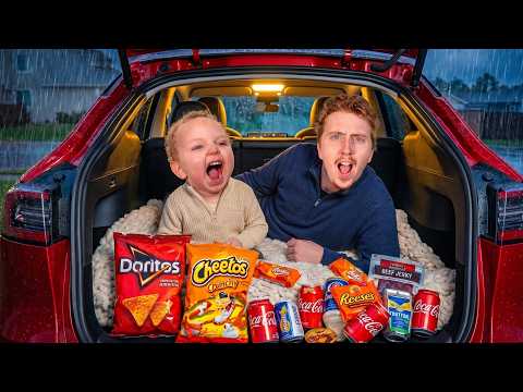 Surviving in the Car Overnight with my Toddler