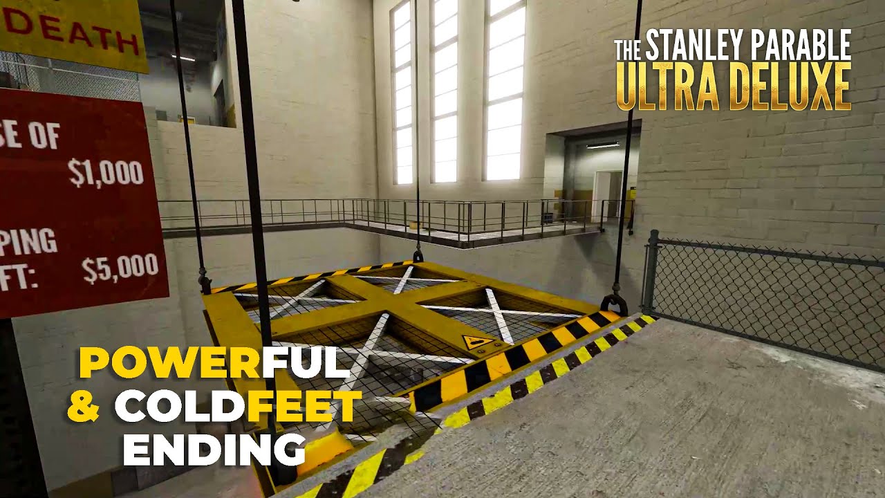 The Stanley Parable Ultra Deluxe Powerful & Cold feet Ending YouTube