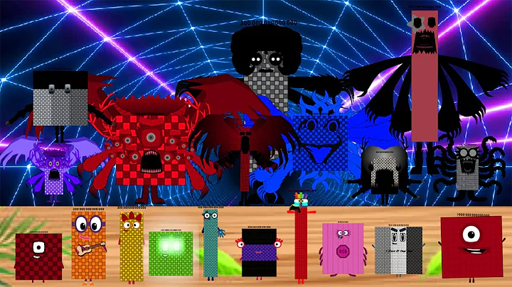 Uncanny  VS Normal! Uncannyblocks Band Different  (100T -1Q ) remix  Battle of the Mini Giants!