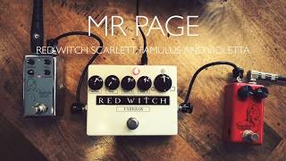 REDWITCH FAMULUS ギターエフェクター 初期型？サイン付き Famulus Overdrive - Red Witch Pedals
