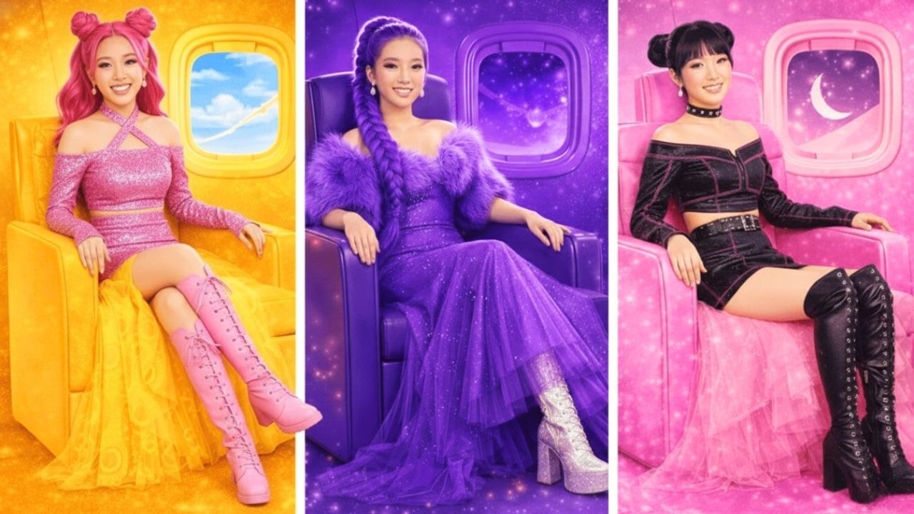 Она превратилась в K-Pop Demon Hunter 😳✨ Glow-Up в стиле Zoey! 🔥