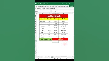 Ignore Errors & Get Total in Seconds! 🔥 Excel AGGREGATE Trick