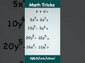 Polynomial Hacks #MathTricksTutorial #maths #tutorial #mathematics #shorts #education