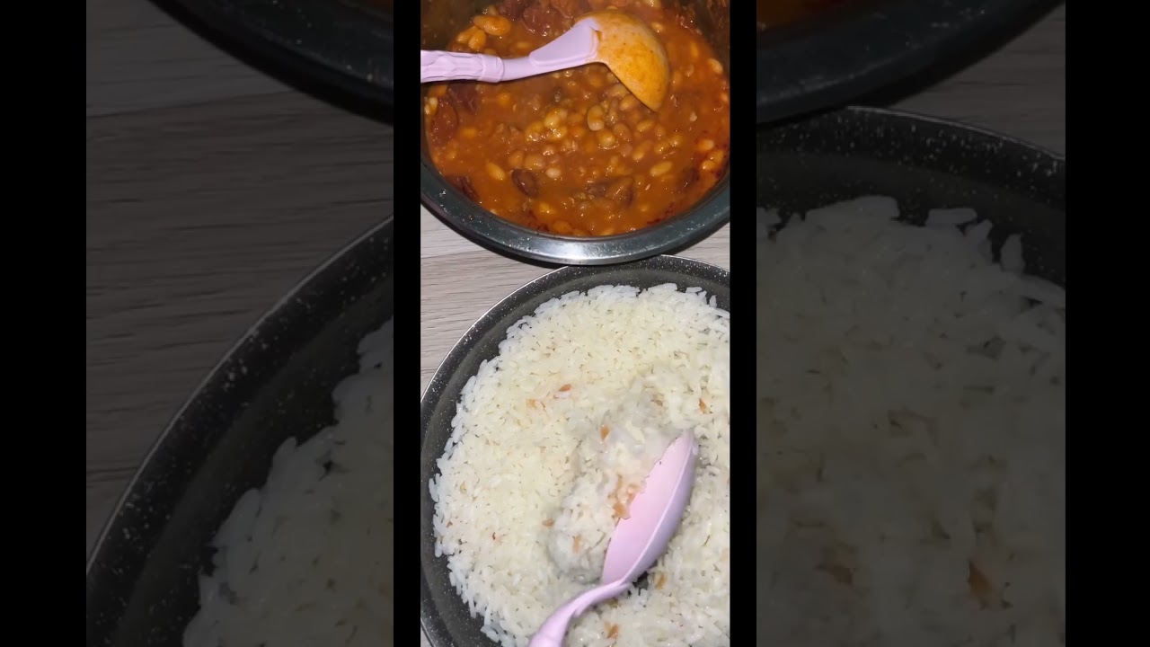 Kuru fasulye ve pilav ????️ #kurufasulye #pilav #akşamyemeği #dinner #yemek #tarif #sunum #eat #eating Kuru fasulye ve pilav ????️ #kurufasulye #pilav #akşamyemeği #dinner #yemek #tarif #sunum #eat #eating