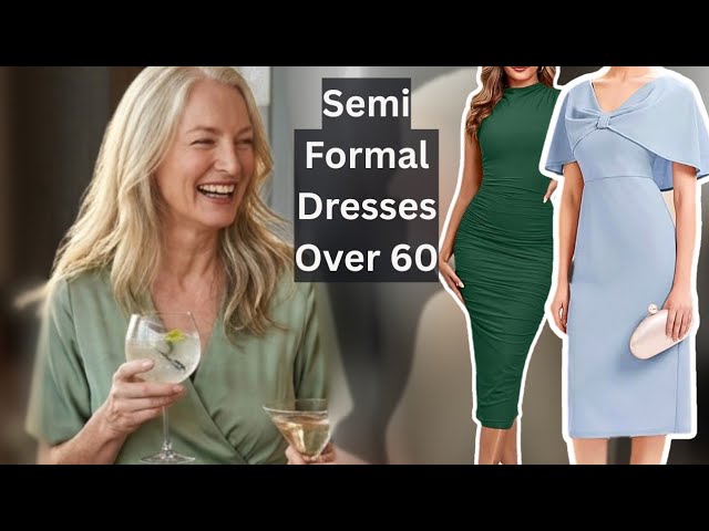 The Only Cocktail Dresses for Women Over 60|Semi Formal Outfit Women