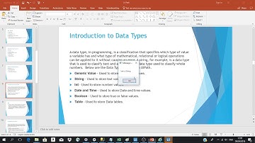 UiPath session 2 Data Types
