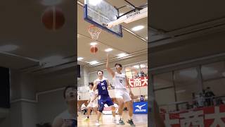 【この渋さがたまらない】全勝の関学相手に21得点！ラストイヤー、ここからが本番。｜神戸学院大学・岡田直也 #大学バスケ #関西学生バスケ