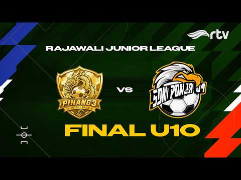 U10 FINAL SDN PINANG 3 VS SDN PONDOK JAGUNG 4 | RAJAWALI JUNIOR LEAGUE