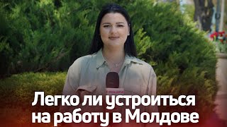 Легко ли устроиться на работу в Молдове: опрос «СП»