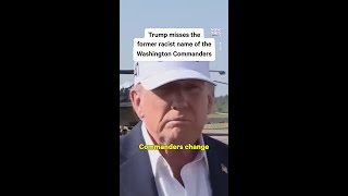 Trumps Take on Commanders Name Change
