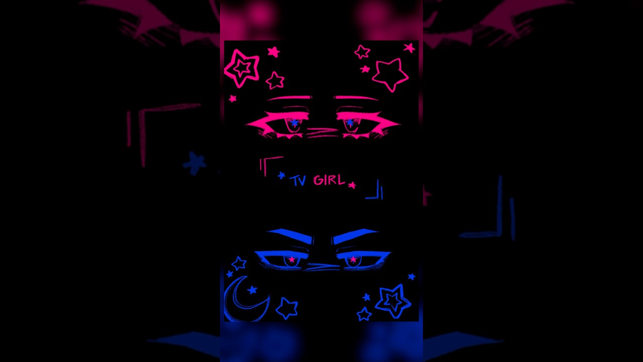 tv girl trend :)🩷💙 