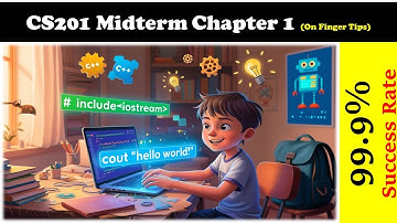 CS 201 Midterm Guide | Chapter 1 | Virtual University | C++ Focus | Exam Pharmacy |