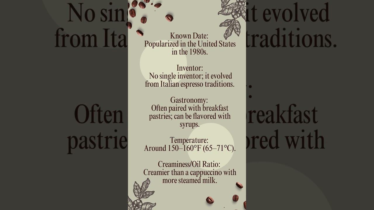 🌈 Latte Love: Creamy Indulgence with a Hint of Espresso 