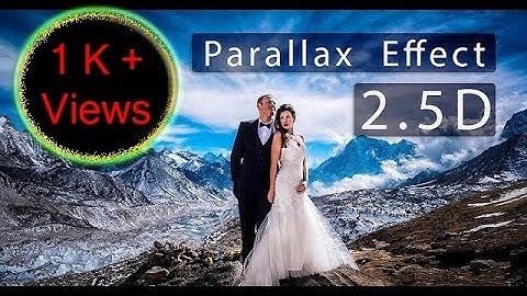 Parallax Photo Effect 2.5D | Photoshop CC