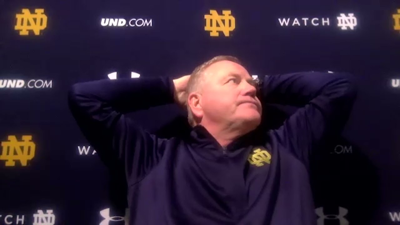 @NDFootball | Brian Kelly Press Conference vs Virginia Tech (10.9.21)