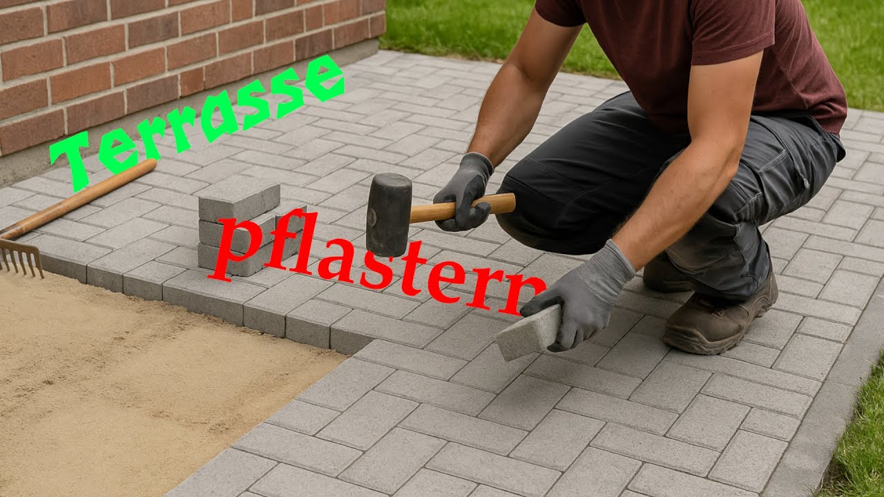 Terrasse pflastern