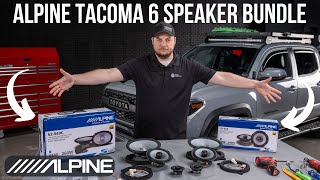 Alpine 6 Speaker Plug & Play Upgrade Bundle Install | 2016 - 2023 Toyota Tacoma by Trail Grid Pro 1,794 views 1 month ago 46 minutes