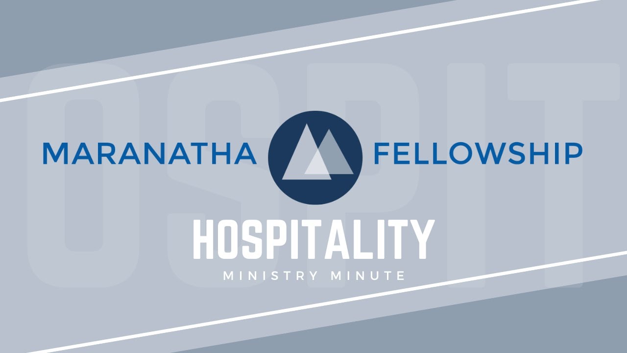MFGF Hospitality Ministry Minute | December 2025