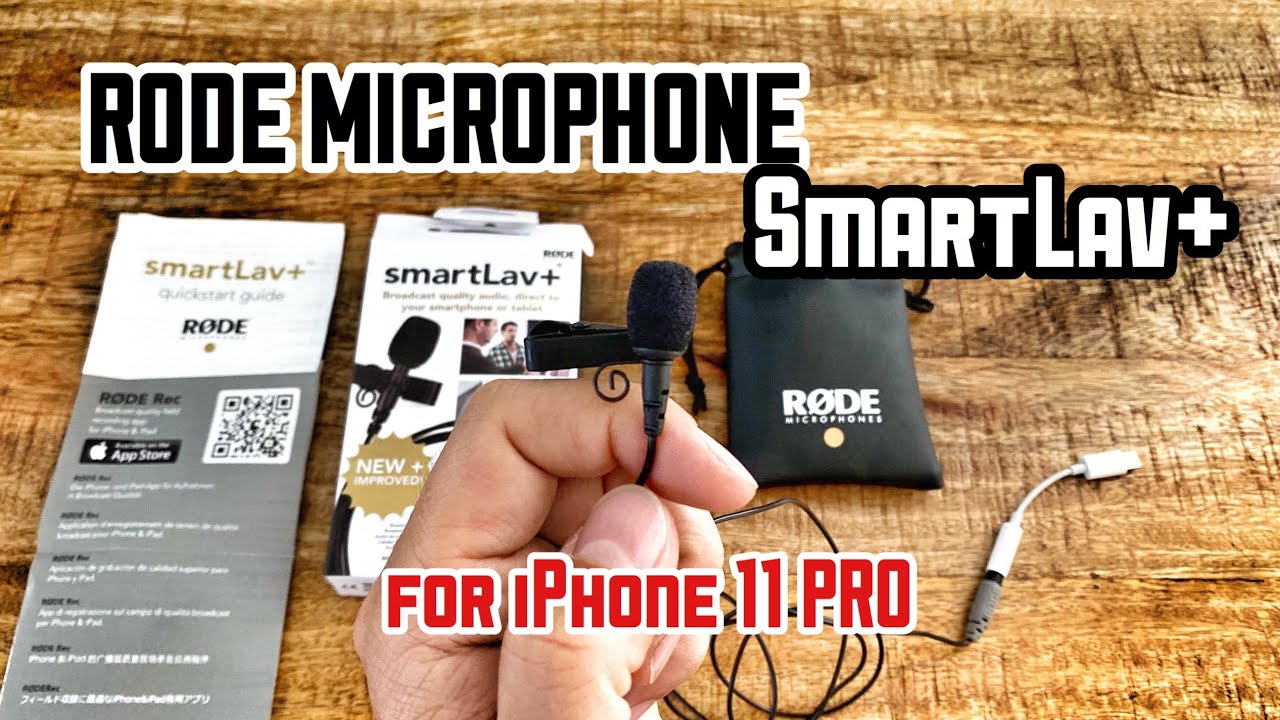 【REVIEW 19】 1 of 2 | RODE Microphone for iPhone 11 PRO. SmartLav + Plus