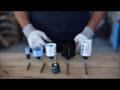 Bosch Progressor Multi-Material Holesaw Set - YouTube | Lochsägen