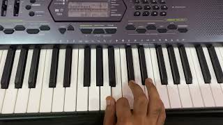 Zindagi ek safar hai suhana | Hindi Songs | keyboard Notation | Thumb