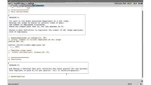 Systematic Program Design Office Hours 3b