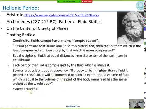 History of Fluid Mechanics I: From Archimedes to Stokes