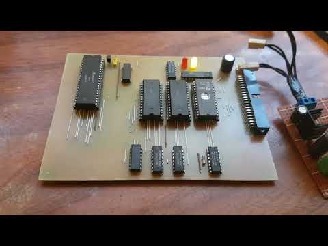 Blinking LEDs with MC6800