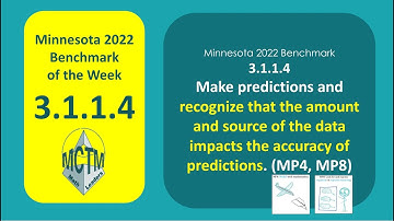 3.1.1.4 MN 2022 Benchmark of the Week