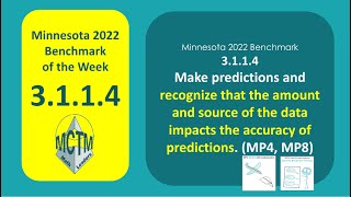 3.1.1.4 MN 2022 Benchmark of the Week