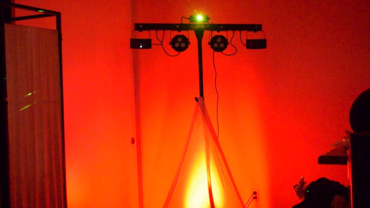 DJ Jeffery Scott / New Dance Floor lighting Effects June 2016