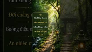 Tâm Không dính bụi #thuctinhnhantam #baihoccuocsong #tamtrang #phatday