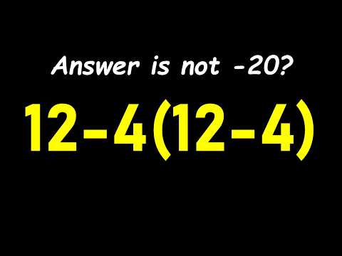99% of People Get This Math Problem Wrong