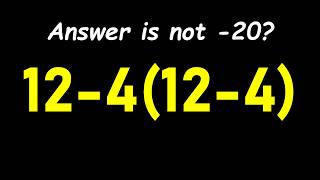 99% of People Get This Math Problem Wrong