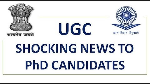 UGC SHOCKING NEWS TO PhD | PhD New Regulations 2022
