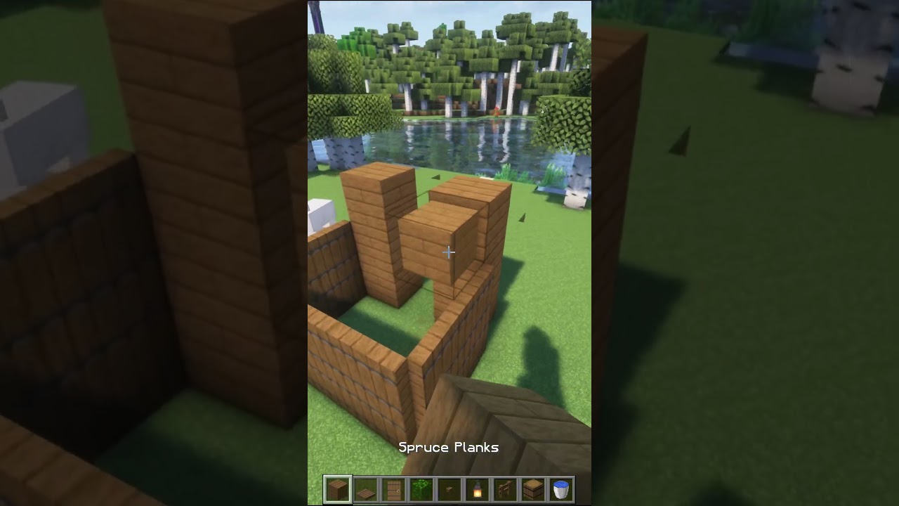 Cara membuat rumah 3x3 di Minecraft