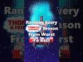 Ranking Every Thomas &amp; Friends Season From Worst To Best #shorts
