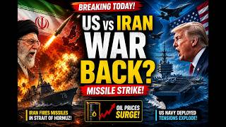 US vs Iran War BACK? Missile Strike in Hormuz Explained #usairanwar #usa #iran #oil #crudeoil