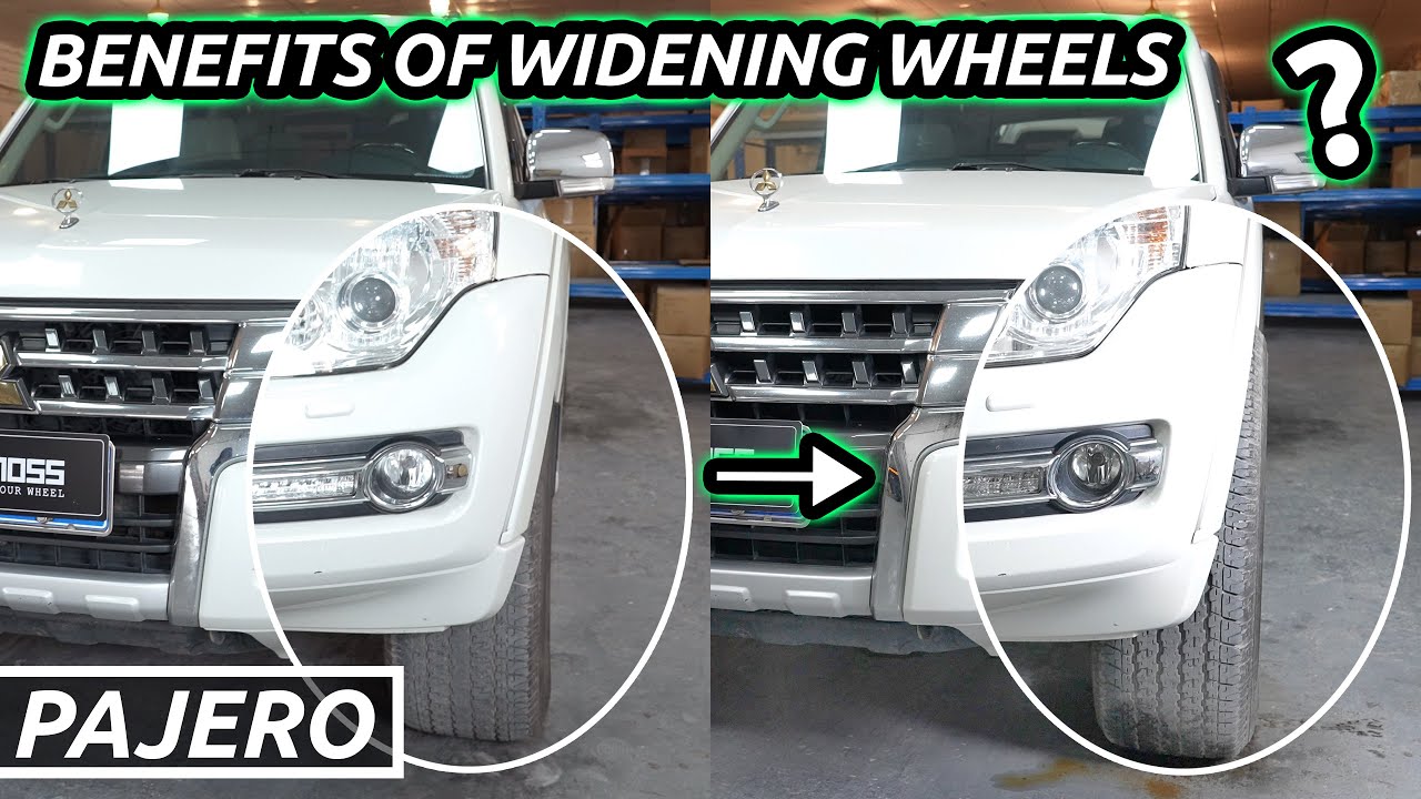 Benefits Of Widening Mitsubishi Pajero Wheels With BONOSS Off-Road Wheel Spacers