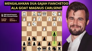 ANTON GUIJARRO VS MAGNUS CARLSEN || FIDE WORLD RAPID AND BLITZ 2025 ROUND 4