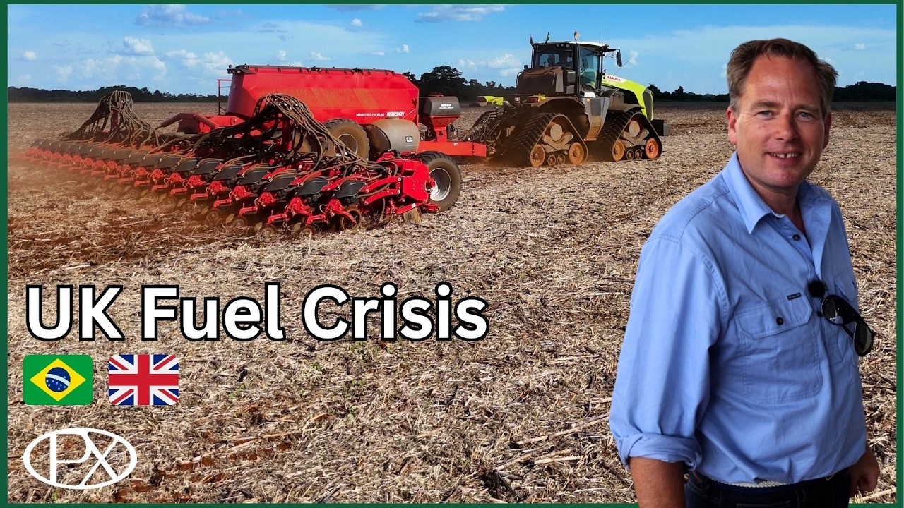 Promising Barley, Fuel Problems… Then Brazil Farming With Claas Xerion 12.650