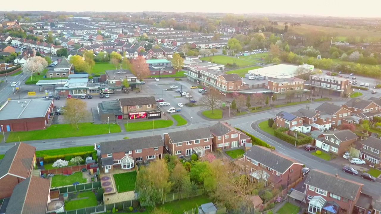 Great Wyrley from the air YouTube
